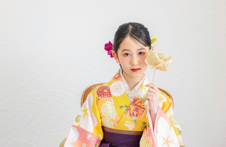 ヘアメイクに対応 | 泉大津市のフォトスタジオならスタジオプリュウィス