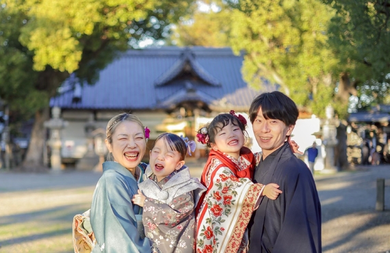 七五三前撮りなら泉大津市のスタジオプリュウィス